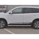 Пороги труба 63 мм вариант 3 для Mitsubishi Outlander 2018-2023 артикул MOT-0032083