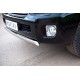 Защита переднего бампера 75х42 овал для Toyota Land Cruiser 200 2012-2015 артикул TLCZ-000512