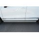 Пороги с площадкой алюминиевый лист 42 мм вариант 2 для Volkswagen Touareg 2014-2017 артикул VWTL-0021312