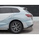 Защита заднего бампера овальная 75х42 мм дуга для Volkswagen Touareg 2018-2023 артикул VWTZ-003067