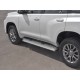 Защита штатных порогов для Toyota Land Cruiser Prado 150 2019-2023 артикул LCPT-003300