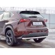 Защита заднего бампера 63 мм для Lexus NX-200 2014-2017 артикул LNXZ-002584