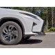 Защита переднего бампера 63 мм секции для Lexus RX Long 2018-2023 артикул LRX3Z-003215