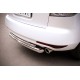 Защита заднего бампера двойная 76-42 мм для Mazda CX-7 2010-2013 артикул MC7Z-000650