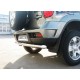 Защита заднего бампера 57 мм для Chevrolet Niva 2002-2008 артикул NCZ-000183