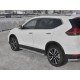 Пороги с площадкой нержавеющий лист 42 мм для Nissan X-Trail T32 2019-2022 артикул NXL-0031563