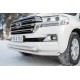 Защита передняя двойная 76-63 мм для Toyota Land Cruiser 200 2015-2024 артикул TLCZ-002163