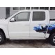 Пороги труба 76 мм вариант 2 для Volkswagen Amarok 2016-2023 артикул VAMT-0025412