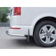 Защита заднего бампера 63 мм секции для Volkswagen Caravelle/Multivan/Transporter 2015-2023 артикул VTCZ-002339