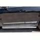 Пороги с площадкой алюминиевый лист 42 мм вариант 1 для Chery Tiggo 5 2014-2020 артикул CT5L-0022661