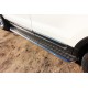 Пороги с площадкой алюминиевый лист 42 мм для Ford Explorer 2011-2015 артикул FEL-001315