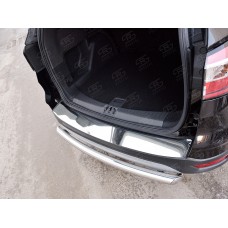 Накладка на задний бампер зеркальный лист для Ford Kuga 2016-2019