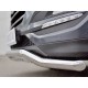 Защита переднего бампера волна с надписью 63 мм для Hyundai Tucson 2015-2018 артикул HTZ-002228