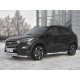 Защита передняя двойная 63-75х42 мм для Hyundai Tucson 2018-2021 артикул HTZ-003096