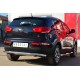 Защита заднего бампера 63 мм для Kia Sportage 2014-2015 артикул KSGZ-001678