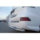 Защита задняя двойные уголки 63-42 мм уголки для Lexus GX460 2014-2019 артикул LGXZ-001849