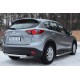 Защита заднего бампера 63 мм для Mazda CX-5 2011-2015 артикул M5Z-001140