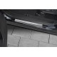 Накладки на пороги Russtal зеркальные для Subaru Forester 2016-2018 артикул SBFOR13-01
