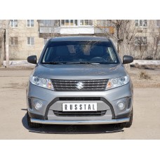 Защита переднего бампера 63 мм для Suzuki Vitara 2015-2022