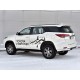 Защита задняя уголки 76 мм для Toyota Fortuner 2020-2024 артикул TFRZ-003542