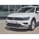 Защита переднего бампера секции 42 мм для Volkswagen Tiguan 2016-2023 артикул VGZ-002711