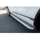 Пороги с площадкой алюминиевый лист 63 мм вариант 1 для Volkswagen Touareg 2014-2017 артикул VWTL-0021321