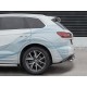 Защита заднего бампера двойная дуга 63-42 мм для Volkswagen Touareg 2018-2023 артикул VWTZ-003069