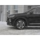 Защита переднего бампера 42 мм для Hyundai Santa Fe 2018-2020 артикул HSFZ-003165