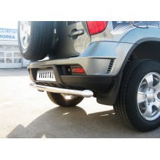 Защита заднего бампера 63 мм для Chevrolet Niva 2009-2020