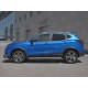 Пороги труба с площадкой нержавеющий лист 42 мм для Nissan Qashqai 2019-2022 артикул NQSL-0032473