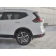 Защита заднего бампера 42 мм волна для Nissan X-Trail T32 2019-2022 артикул NXZ-003159