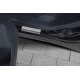 Накладки на пороги Russtal шлифованные для Subaru Forester 2016-2018 артикул SBFOR13-02