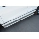 Пороги с площадкой алюминиевый лист 63 мм вариант 2 для Volkswagen Touareg 2014-2017 артикул VWTL-0021322