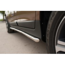 Защита штатных порогов 42 мм для Volvo XC60 2008-2013