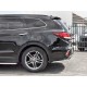 Защита задняя уголки 42 мм для Hyundai Santa Fe Grand 2016-2018 артикул HSFZ-002742