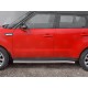 Пороги труба 63 мм вариант 2 для Kia Soul 2016-2024 артикул KSOT-0027532