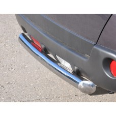 Защита заднего бампера 76 мм для Nissan X-Trail 2011-2015
