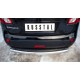 Защита заднего бампера 76 мм для Nissan Qashqai+2 2010-2014 артикул QNZ-001779