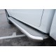 Пороги с площадкой нержавеющий лист 63 мм для Toyota Hilux Black Onyx 2020-2023 артикул THBOL-0035143