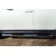Пороги труба с накладками 76 мм вариант 1 для Toyota RAV4 2013-2015 артикул TR4T-0012841
