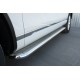 Пороги с площадкой нержавеющий лист 63 мм для Volkswagen Touareg 2014-2017 артикул VWTL-0021323