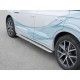 Пороги с площадкой алюминиевый лист 42 мм вариант 1 для Volkswagen Touareg 2018-2023 артикул VWTL-0030651