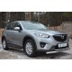 Защита штатных порогов 63 мм вариант 1 для Mazda CX-5 2011-2015 артикул M5T-0011361