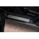 Накладки на пороги Russtal шлифованные для Mazda 3 2013-2018 артикул MZD313-02