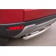 Защита заднего бампера двойная 76-42 мм х2 для Land Rover Evoque 2011-2018 артикул REPZ-000813