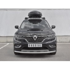 Защита заднего бампера секции 63 мм для Renault Koleos 2017-2023