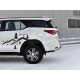Защита заднего бампера овальная 75х42 мм для Toyota Fortuner 2020-2023 артикул TFRZ-003535