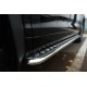 Пороги с площадкой алюминиевый лист 42 мм для Toyota Highlander 2014-2016 артикул THRL-001920