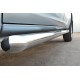 Пороги труба с накладками 76 мм вариант 1 для Volkswagen Amarok 2013-2016 артикул VAKT-0015631