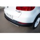 Защита заднего бампера овальная 75х42 мм для Volkswagen Tiguan 2011-2016 артикул VGZ-000499